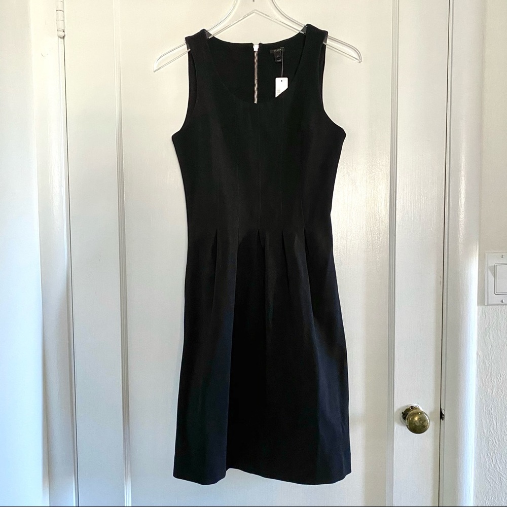 J. Crew Fit and Flare Ponte Dress